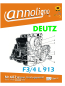 Preview: Deutz Diesel Motor Typ F3/4L 913 Bild- Bedienungsanleitung & Bild-Ersatzteilliste & Explosionszeichnungen - annoligno 687